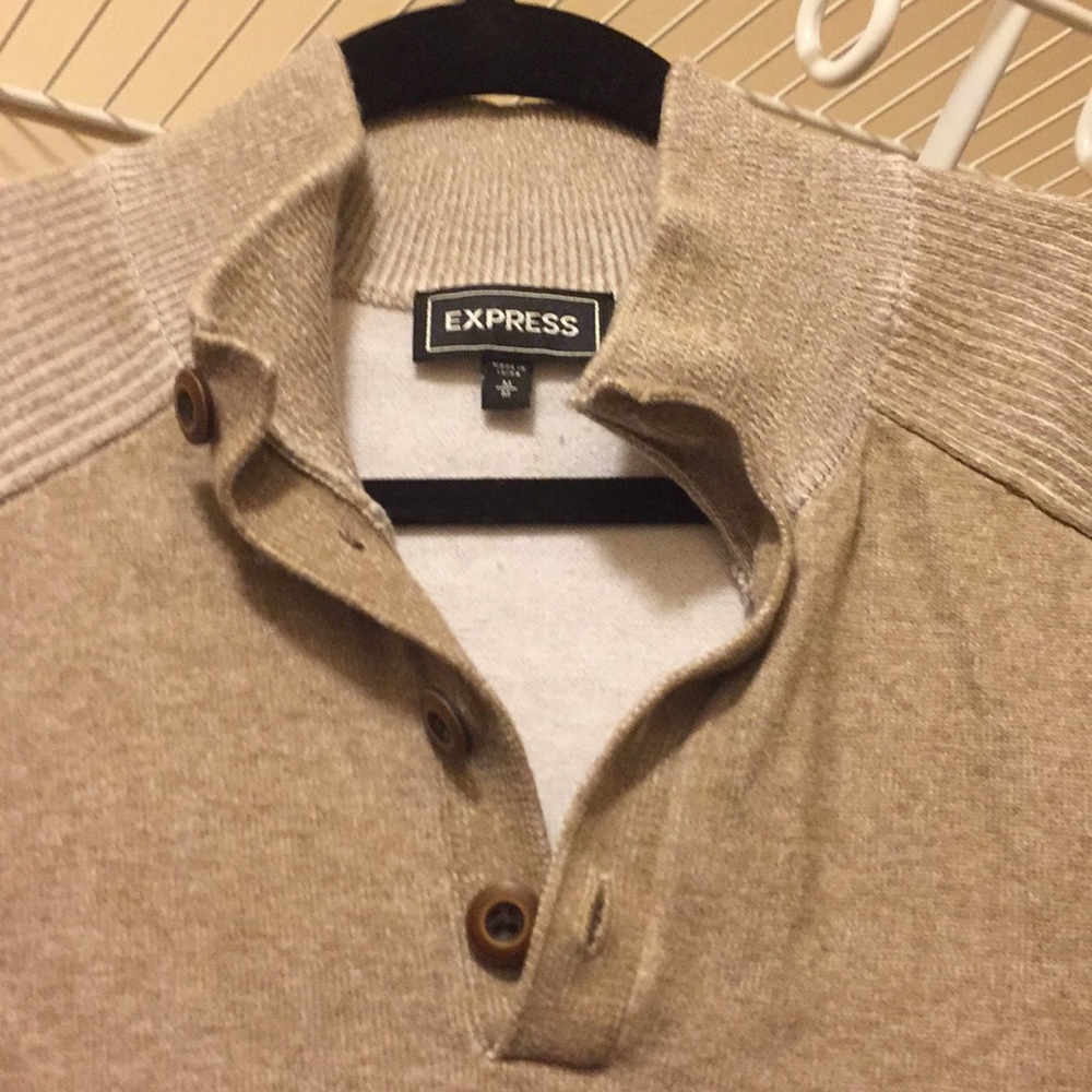 Medium Express Button Down Sweater - image 2